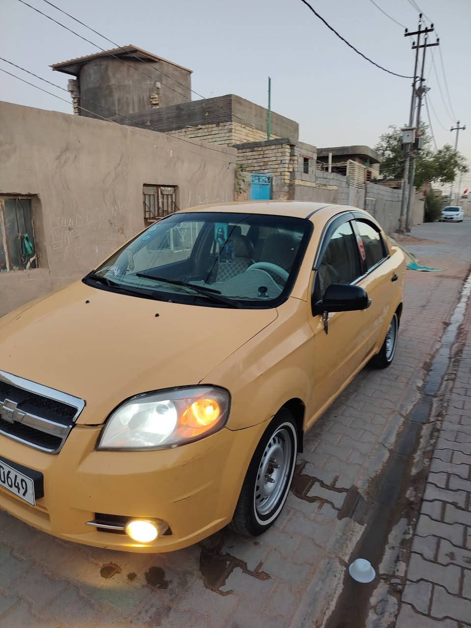 افيو للبيع موديل 2009 محرك كير مكفولات سياره نضيفه تخم تاير جديد رقم نجف هزه جديده سنويه ل2030 مكان النجف شارع المعمل حي صدرين سنويه بسامينه سعر 50 وبيه مجال بصيط الاتصال  ***********
