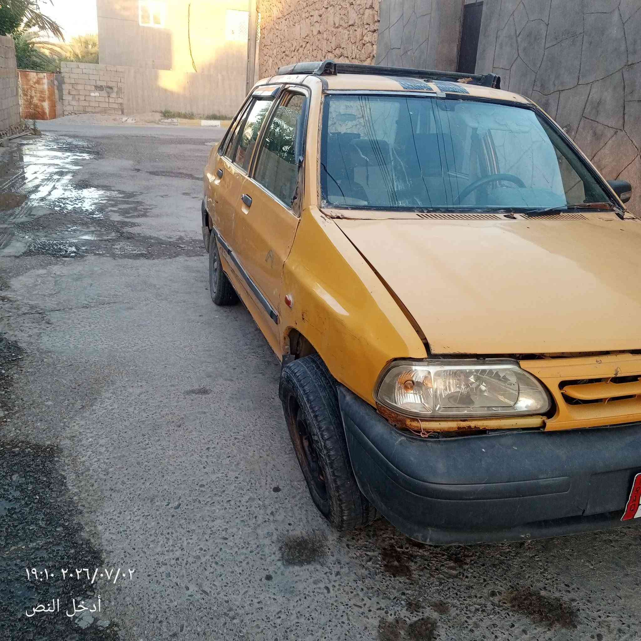 السلام عليكم سايبا للبيع ٢٠٠٧ سنوية نافذة مكانه الانبار راوه السعر ٩  ورقات الاتصال ***********
