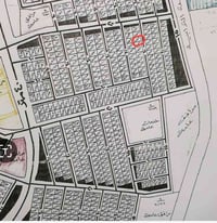 نصف قطعة ارض للبيع ١٢٥ متر باسمي اني صاحبها واجهه  ٦وربع في ٢٠ للاستفس...