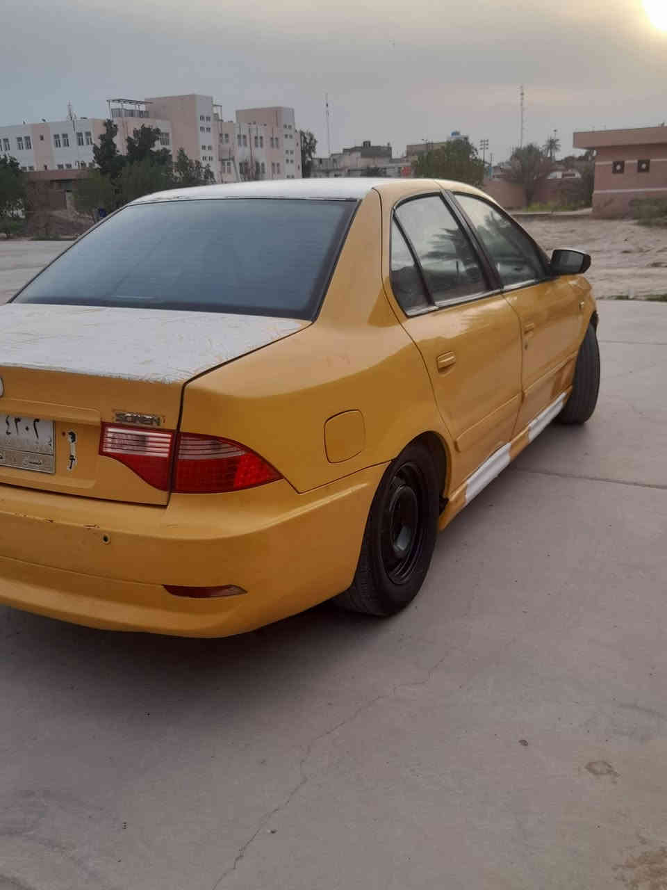 السلام عليكم سمند سورن مديل 2011 للبيع مكاني واسط سنويه مانافذه لل27 رقمها ميسان مصفره غرامات وهيئه ترهم مراوس او بيع شراي اتصل السعر 26وبيها مجال ***********
