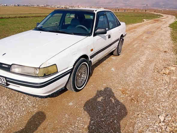 مازدا موديل ٩٠ رةقةم سليماني سةنةوى غةرامةى بةشةرت كارةباى هةموى ئيشدةكات جوارتاى  گيرومةكينةى تةقةو رةقةى بةشةرت بيش ودواي داعمى نيية سةنةوى تا 13/9/2027تازةية نرخ 36كةلا. ***********.   ***********
