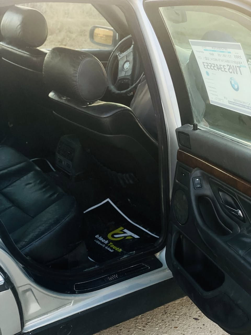 السلام عليكم للبيع BMW 740i 2001 خفاش  السيارة مكفولة من كلشي كير مكينة كهربائيات صدر السيارة مصبوغة عام لجمالية بدون حادث سنوية لـ2030 تحويل ثاني 
السعر 87 وبيها مجال 
متواجد فيس وتساب اتصال 
***********

مكان الدورة- البعيثة
