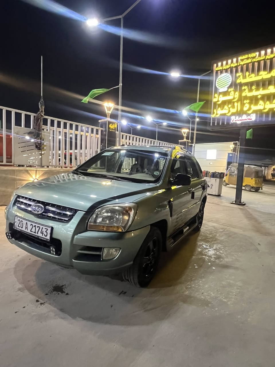 سلام عليكم
سبورتج 2008 
مكينه 2000 دوش 
مصبوغه للجماليه 
سياره جاهزه مابيهه كل نقص 
السعر 86 
***********
