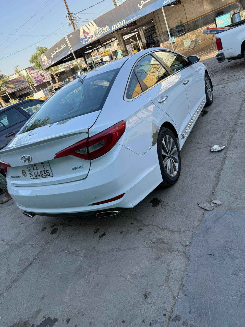 ***********سلام عليكم سوناتا 17رقم بغداد انكليزي تحويل مباشر بسامينه فول للخير سونار مرفق بلمنشورتكشير خفيف بلغماره وجنطه مبين سعر108مراوس وتطيني فࢪق نقد هم ماكو مشكله مراوس بتكسي او خصوصي كون فرق مستعجل على فلوس مكان محموديه
