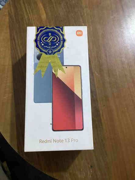 ريدمي نوت 13 برو 
سعر 250
غراض كامله 
ذاكره 512 
رام 12+12
كامره 200 ميكا 
شاشه بتردد 120 هرتز
بصمه مندمجه بلشاشه
سماعات ستريو 
بطاريه 5000 ملي 
شاحنه سريعه بقدره 67 واط 
مستخدم قليل
فقط فطر بل ضهر يجي ويا حافضه ولزكه
جهاز وكاله 
غراض كامله
للاستفسار
***********
موجود واتساب او الاتصال
