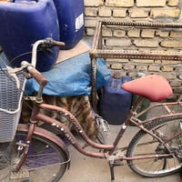 بايسكل بناتي للبيع حجم٢٦ يرادله فقط جوب خلفي بايسكل نضيف  بس متروك متو...