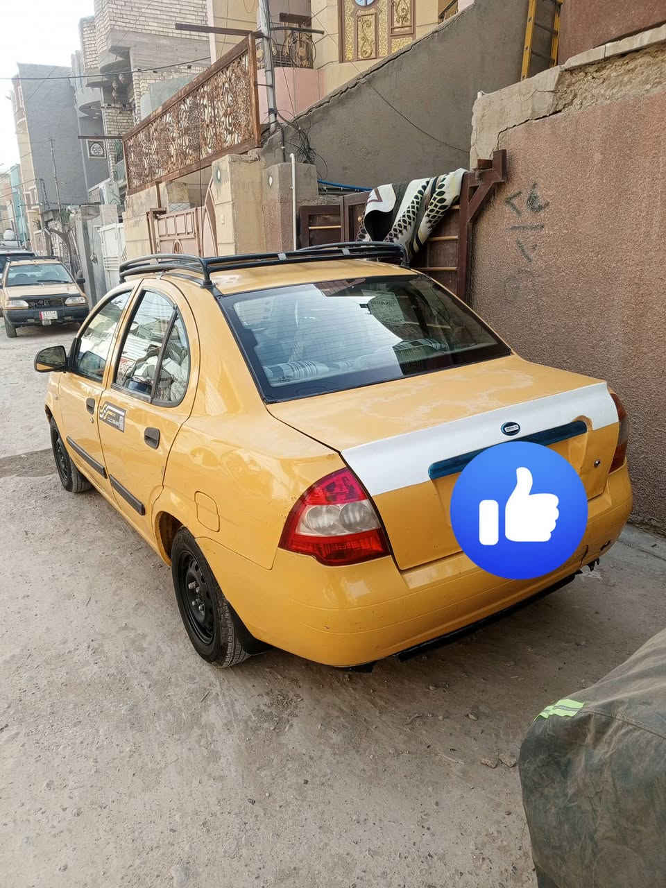 طيبه 2015 رقم انكليزي بـ اسمي
سياره خير من الله 
ضربتها بل خشم مال جاملغ الأيمن قليله
وبيها بعض  الملاحظات 
تجي وتشوف بعينك وكلبها 
السعر 33 وبي مجال 
مكانها بغداد الزعفرانيه 
***********
