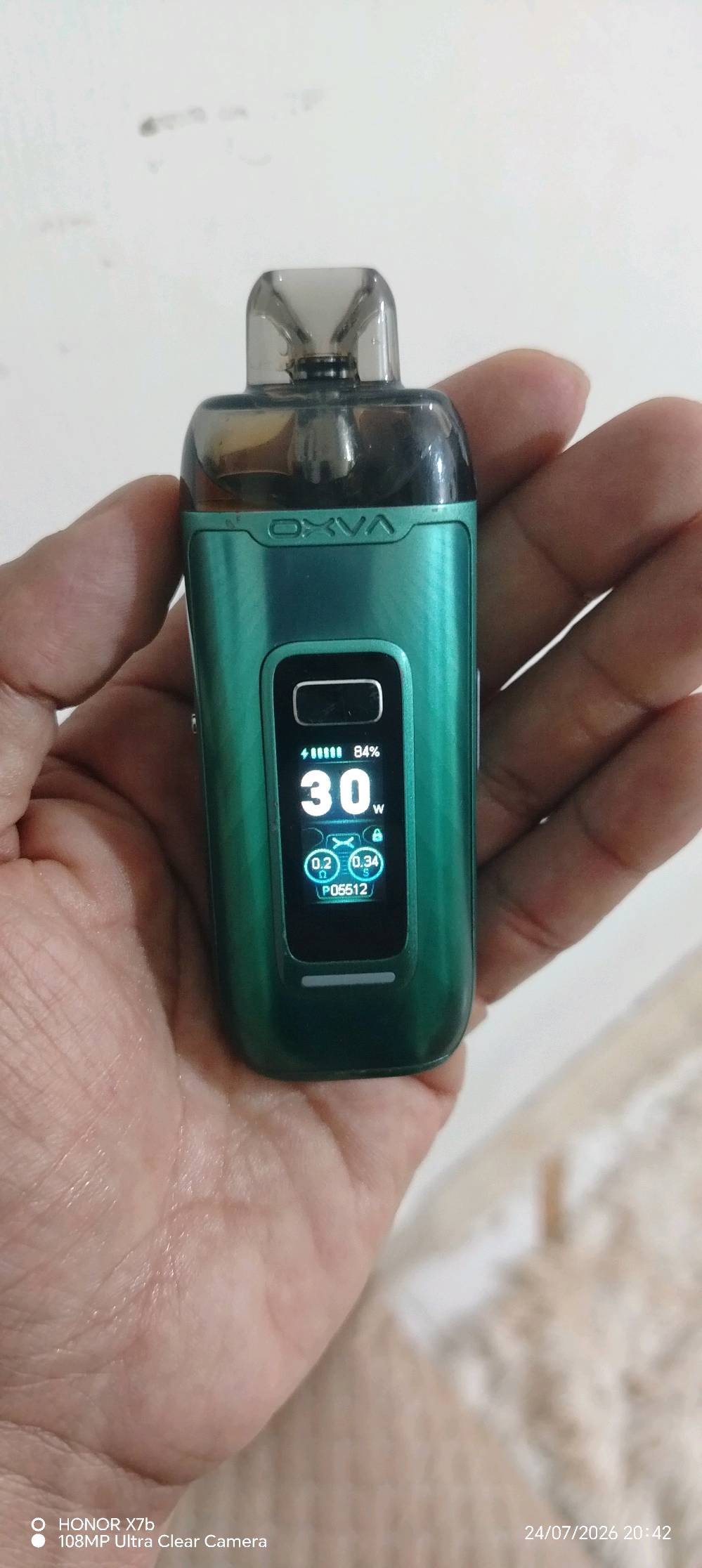 اركيله الكترونيه OXVA بطاريه 2000 ملي امبير 
الواطيه 60w