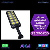 مصباح شمسي • حساس حركة • IP65