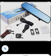 مرآة DVR • فول اتش دي ١٠٨٠P • كام أمامية وخلفية