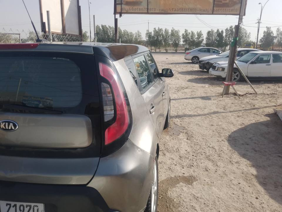 كيه صول موديل 2014 
محرك 2000 تحكم سترين جهتين ويل كب شاير على مري  ليبل واحد سيارة محرك حدادية تبريد  تخم تاير بحاله ممتازه سنويه2026 تحويل مباشر مكان السيارة بابل 
ترهم مراوس
*********** حلة, بابل
