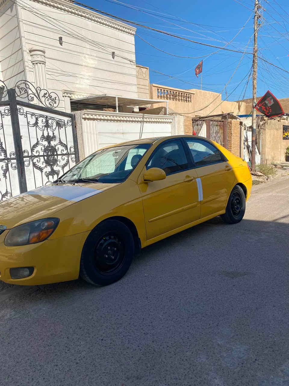 السلام عليكم
كيا سبكترا رقم انبار سنويه27 تحويل بالغزاليه
موديل2009 وارد امريكي ضربتها قبق الجنطه والحوض الحوض مسحوب جاملغات ما مليوحه وهنا بالعراق باب السائق بدلتها اثر طخه بدون دواخل وعندي صورتها قبل ما ابدل
كير مكنيه لا تنقيص ولا تبخير مكفوله تبريد مكفول جديد السياره مكفوله من العيب الشرعي والكلبه والتجيه السياره كلها ملكطه وبيها معجون ومصبوغه عام 
مسوي عليها ادامه جوينات وبلكات ونوزلات وقوايش ورولات وجبن البارحه شادلها زوج تايرات جديد مدوشمه ارضيه وسقف وكشنات وبيها شاشه وكامره دوراه السعر62 وبيها مجال بسيط مكاني بغداد الدوره 
***********
