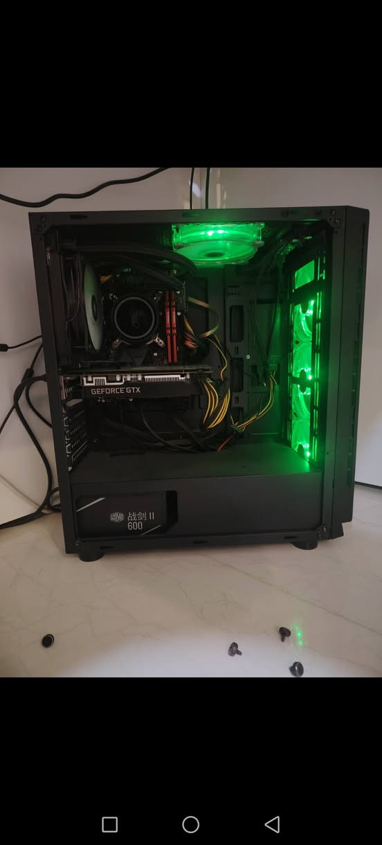 حاسبة للبيع
كارت الشاشة gtx 1660 ti
i5_th9المعالج.
وتبريد مائي على المعالج deepcool 
رامات 2*8 
ذاكره تيره hhd و 250؛ ssd
والاغراض كلها علبها موجود المذربورد و الكارت و المعالج و البور سبلاي و المبرد هم
السعر 550 الف مكاني البصرة التنومة


**إذا كنت صاحب هذا الإعلان وتريد حذفه لأي سبب، رجاءا أرسل رسالة إلى الدعم الفني**