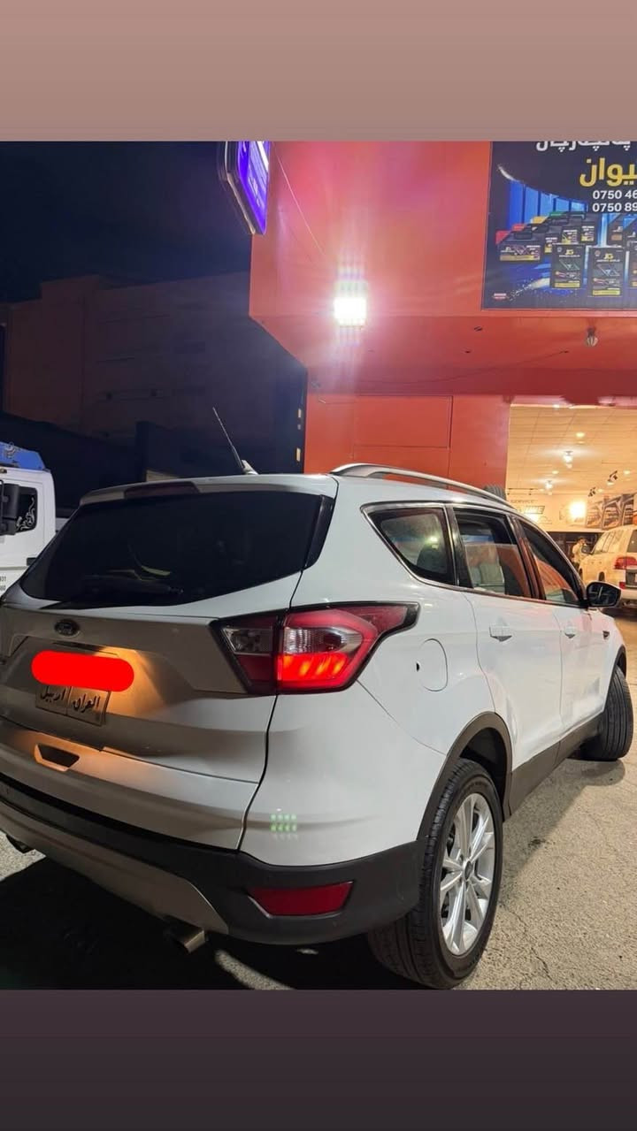 Ford escap 2018 se
فۆرد ئیسکەیپ ٢٠١٨
فوول بەس سلایت و دەبڵ ئەکسل نیە
مەکینە 15 تۆربۆ کەپس نەکرایتەوە
گێری بەشەرت
مەکینە بەشەرت 
بەناو کردن بەشەرت
رسمی دەحم و سۆنەرم دانایە
سەنەوی ٢٠٢٤ بەسەر جوە
ئیرباگ سوکان سیستەم
سەیارەکە جایزەو بێکیشەیە
هەموو شتەکم نوسیە 
دوو قۆپی زۆۆر گجکەی لەسەقفی هەیە 

Tb/فرۆشتن و گۆرینەوە بە شتیک بە دلم بی و نزیک بین لە نرخ
ژمارەی مۆبایل *********** وەتس ئاپ أربيل, العراق
