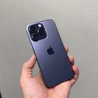 ايفون ١٤ برو ماكس نضيف ممبدل شي  ملحقات كامله ذاكرة ٢٥٦  بطارية ١٠٠ مع...