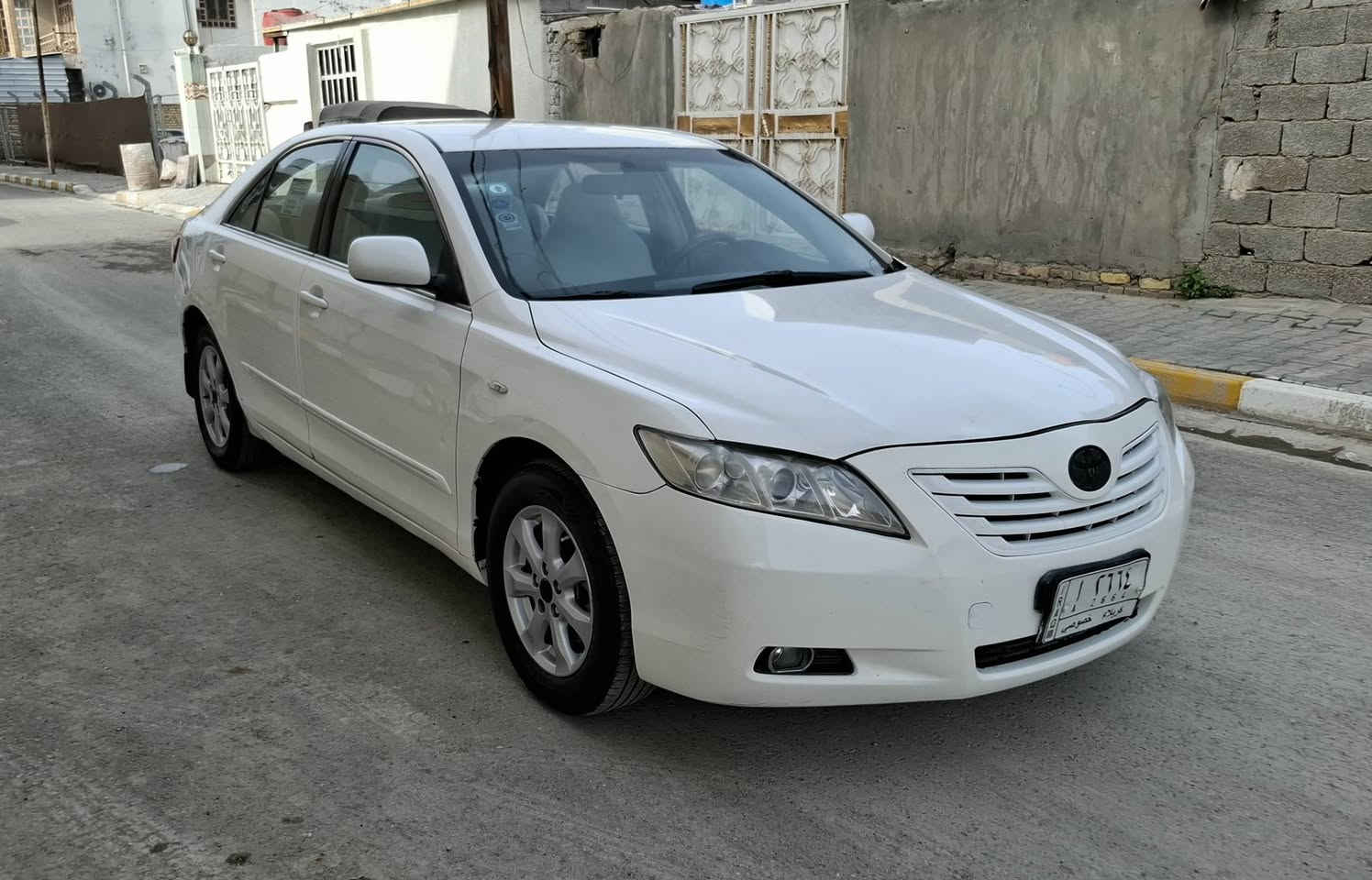 الهم صلى على محمد وأل محمد 
كامري ٢٠٠٧ خليجي بسمي 
سعر ٧٢ ،،،،،،***********
سياره جاهزه حداديه تخم تاير تبريد 
محرك كير مكفول رقم كربلاء ضرر قبق جنطه بدون دواخل
بيه ٤ قطع صبغ بجم كبس سستم ارباك ع شركه جاهزه تحويل
مباشر شاشه كامره بصمات مكان واسط
