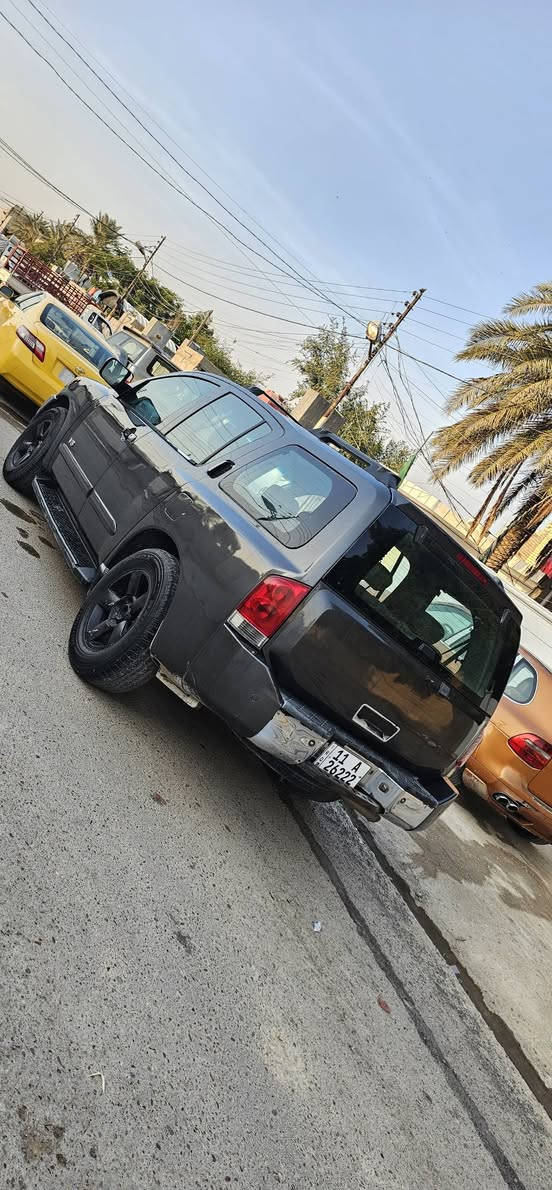 _____ياالله  ____***********    _____
نيسان ارماده  2007 سياره جدا نضيفه
 او جاهزه وارد امريكي كلين بدون ضرر
مصبوغه  احزام جماليه。  سعر 78بيه مجال بصيط
السيارة 7 راكب رقم بغداد  دولي
 مشروع وطني سنويه جديده 2028
حساسات خلفيه اماميه   
اتصال تحكم
نضام
حساسات انذار 
تبريد امامي وخلفي 4 قطع
.كروز سرعه.
كشنات كهرباء   
  اواكس  mb3
4 ويل كب حجم 18 
احساسات اطارات
سنتر لوك   حساسات خلفيه سنتر لوك
كير ومحرك  خير من الله كير واوتوماتيك
مكاني بغداد مدينه الصدر***********
