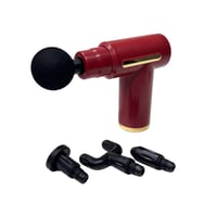 جهاز المساج الكهربائي Massage Gun – 4 رؤوس تدليك قابلة للتبديل سعر ((1...