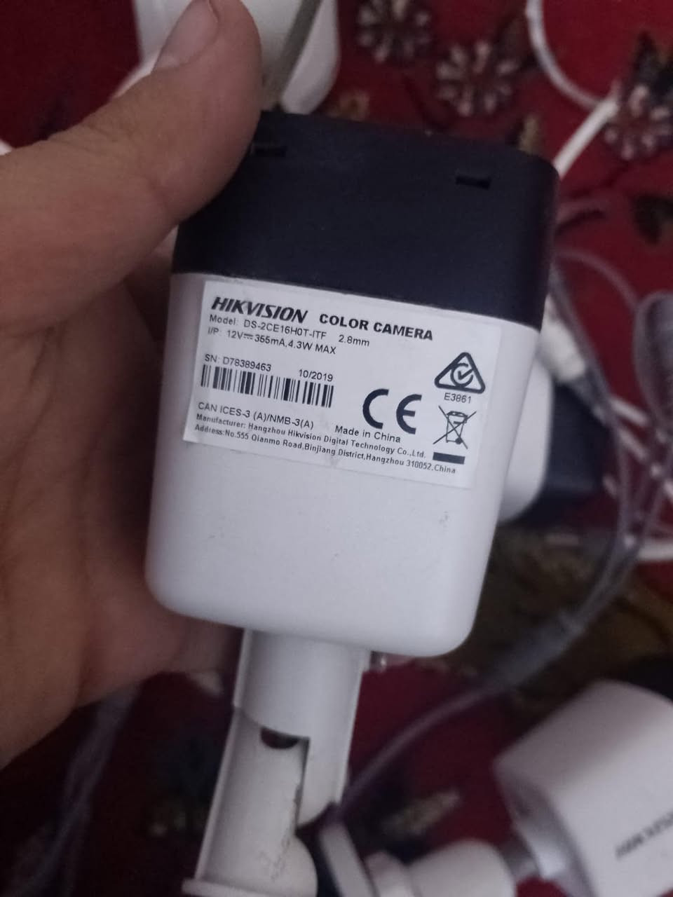 السلام عليكم. 
بيع كامرات العدد ٨ مع كافة ملحقاته


**إذا كنت صاحب هذا الإعلان وتريد حذفه لأي سبب، رجاءا أرسل رسالة إلى الدعم الفني**