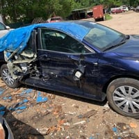 كامري للبيع موديل 2022 LE أمريكي هايبرد لون نيلي محرك 2.5 حادثها موضح ...