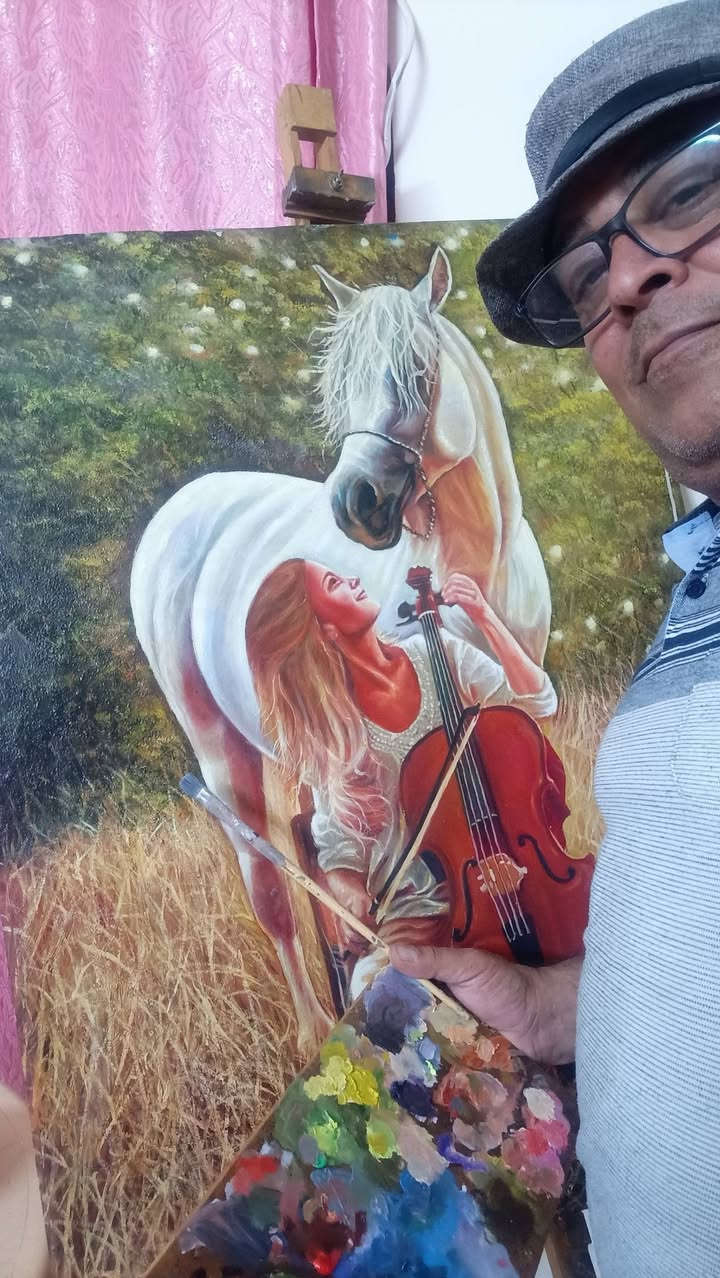 من اعمالي الوان زيتي حسب طلب منو يريد يتواصل خاص عندي توصيل كل محافضات العراق رسام واقعي من كركوك


**إذا كنت صاحب هذا الإعلان وتريد حذفه لأي سبب، رجاءا أرسل رسالة إلى الدعم الفني**