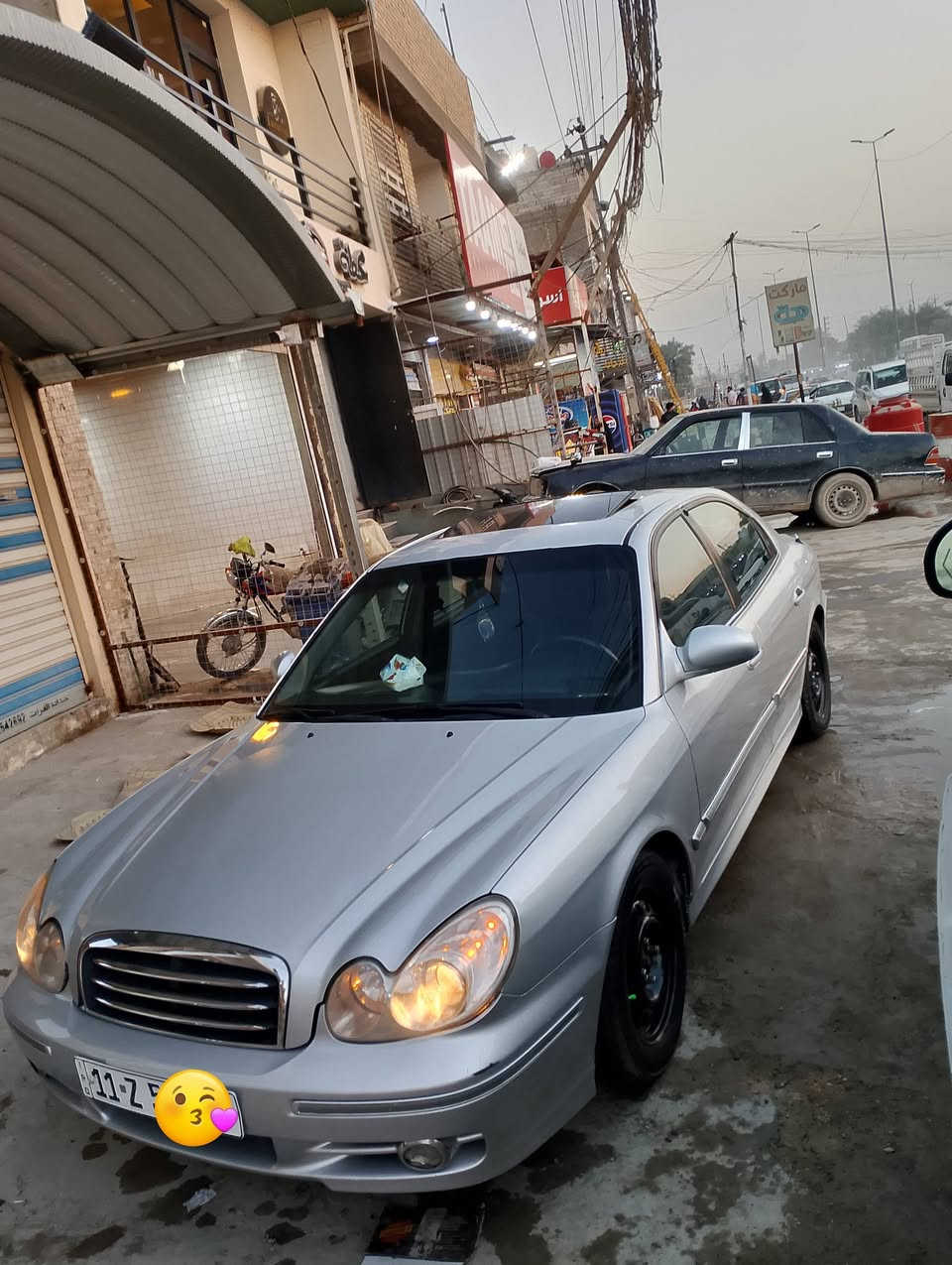 سونتا وفود مديل 2003
6 سلندر 2700.  محرك كير جدد تبريد ثلج حداديه 90 بلميه تخم تاير جديد بلكات بخاخات مسطره قاعدة فيوزات كله جديد.  رقم بغداد نكليزي Z     سياره مكفوله فقط صبغ.   دحجه كلش بسيطه  جاملغ خلفي بنية رجعت بك عليه ودحجته   فتحه شغاله ترايك وين مايعجبك  عنوان النجف الكوفه 
***********
السعر 63 مجال قليل.
