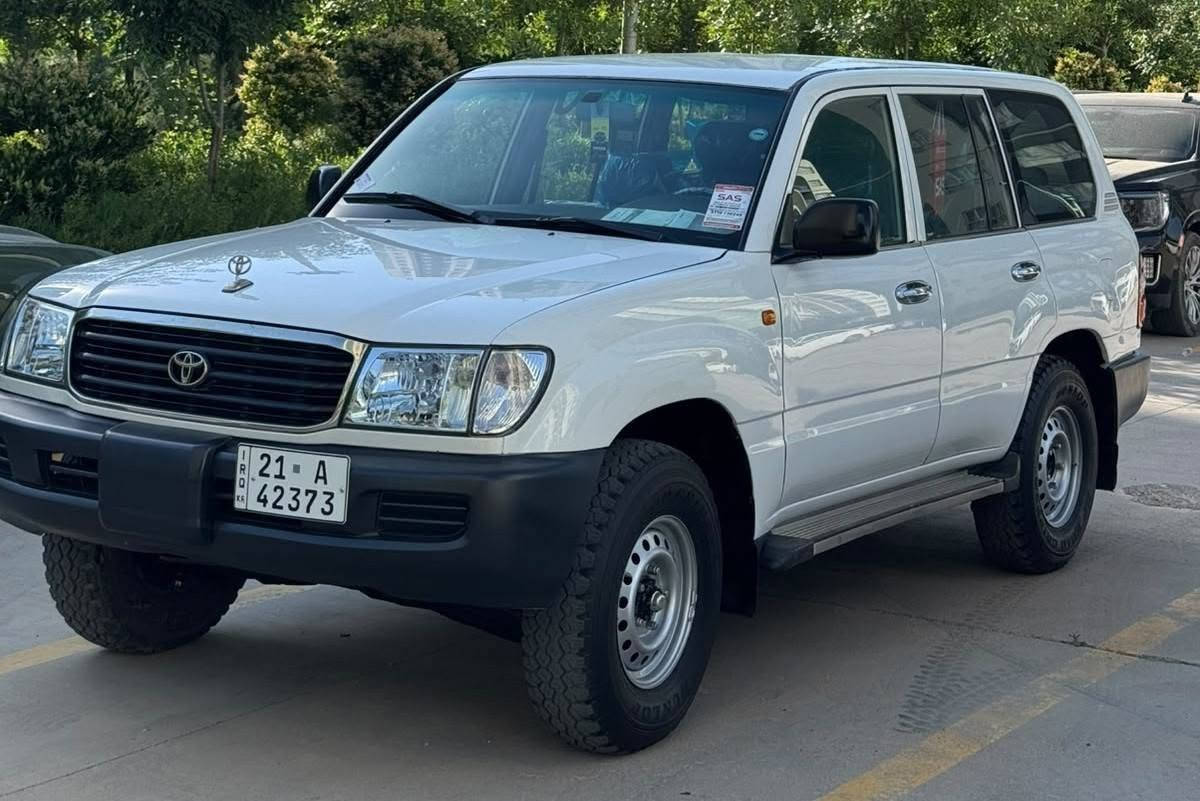 تۆیۆتا لاندکڕۆز مۆنیکا 2001 گێڕ ئۆتۆماتیک
نموونەیە لە جوانی و پاکی
مەکینەی V8
پێش تەبەڵە
سەنەوی تازەیە تا 2030
چوار تایەی دەنلۆپی لە ژێرە
سەیارەکە نموونەیە لە جوانی 

سـعـر : لە کۆمێنت داوابکە ڕاستەوخۆ بۆت دێت 📥 

گێڕ، مەکینە و ئەکسل بەشەرت مەکینە نەکراوەتەوە
هیچ کێشەیەکی تێدا نییە 

ژمارەی خاوەنەکەی 

***********
***********
