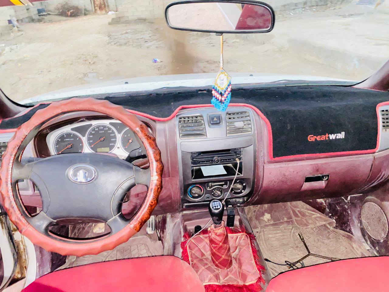 السلام عليكم سيارة گريت ويل تخم تاير مكينة وگير جديدة باتري جديد  المكان البصرة الدير السعر 55 
رقم الهاتف ***********
