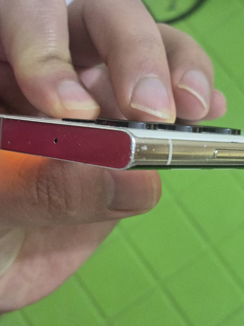 سلام عليكم
Galaxy s23 ultra
فقط ضهر مبدل بي
ذاكرة 512
الجهاز يشتغل بس wifi #مقفل الشريحة
بدون ملحقات
الجهاز شغال شاشة اصلية وقلم اصلي 
وسريع وصورته تخبل 
مناسب للالعاب وتصوير واستخدام كايباد
انطوني بس سعر 
بس لحد يكسر بالجهاز 
وان شاء الله يعجبه يدلل


**إذا كنت صاحب هذا الإعلان وتريد حذفه لأي سبب، رجاءا أرسل رسالة إلى الدعم الفني**