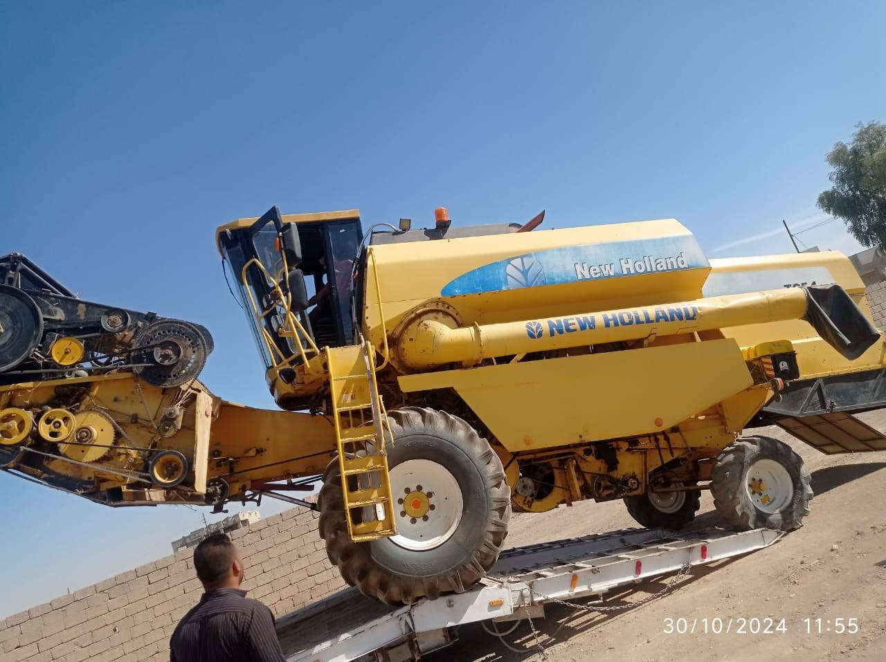 حاصوده نيوهولند 2005 للبيع رقم وسنويه جديد باسمي مجفته جديد 4بلم اي كسر لحيم مابيها للاستفسار ***********
