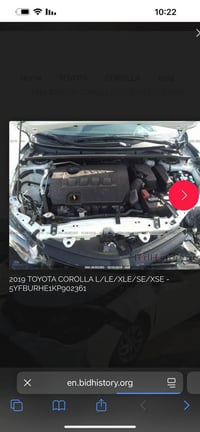 كورلا ٢٠١٩ • حادث • صبغ بابين