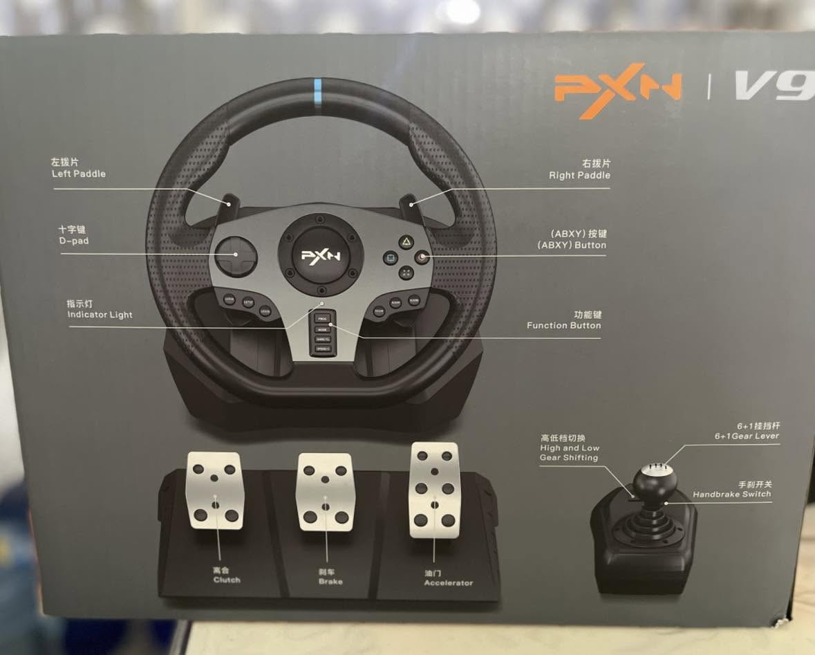 ستيرن pxn v9  (كير عادي فرة ونص) للبيع 
الملحقات كاملة عدا الكيبل الusb استخدام  مجموع شهر 
الكارتون موجود بس شوية تعبان
يشتغل على (بلي٥،٤)(اكسبوكس x وسيرس و1) 
⛔️نسبة النضافة ٩٠٪؜ وكدامكم بالصور
⛔️حاليا يختلف اختلاف بسيط عن الصور بي خدوش بنص الستيرن بالعلامة الشركة 
السعر ٩٥
مكاني بغداد الكرخ
للتواصل خاص او واتساب ***********
