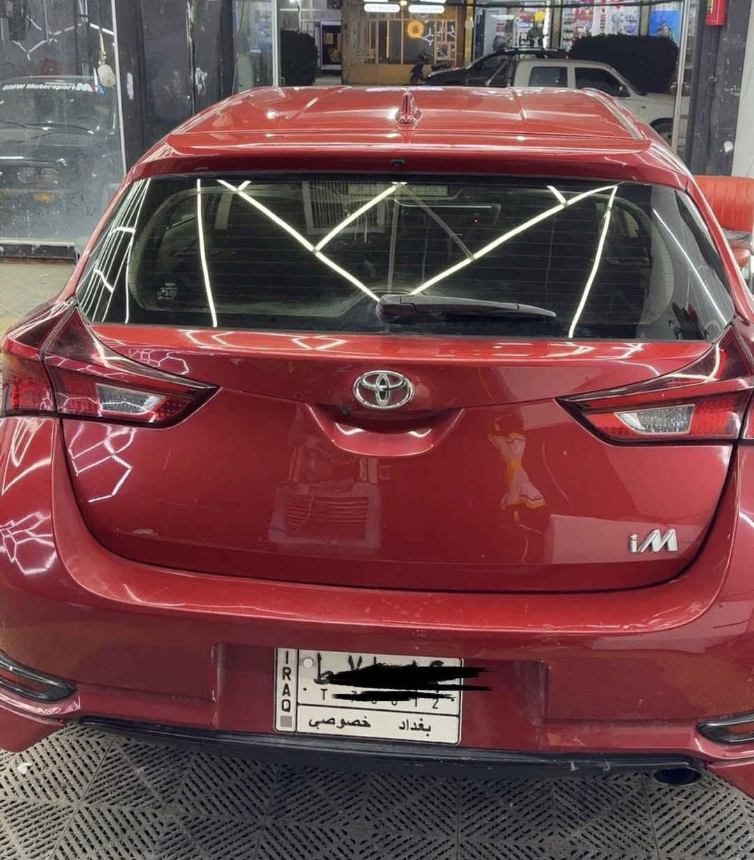 السلام عليكم 
كورلا im هاش باك 2017للبيع
وارد امريكي حادثه جاملغ امامي ايمن حادث امريكا
وبيها طخه بلجاملغ الخلفي وانصبغت على كدها فقط 

مكينه 1800
تبريد بيانو 

وبقيه المواصفات معروفه

رقم بغداد بأسمي 
مكانه بغداد الدوره
السعر 117$

***********
