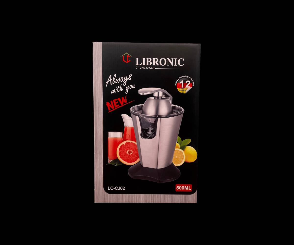 تحب العصير الطازج بدون تعب؟ 🍊

هاي معصارة ليبرونك الكهربائية تسوي الشغل عنك بثواني

ضغط بسيط وتشتغل تلقائيًا ⚡

محرك قوي 160 واط يعصر بسرعة ويطلع كل العصير

جسم ستانلس ستيل أنيق ويعيش وياك فترة طويلة

مخروطين لأحجام مختلفة من البرتقال والليمون

فلتر يفصل البذور واللب حتى يطلع العصير نقي

سعة 500 مل تكفيك وتكفي العائلة

اختصار وقت + طعم منعش + فائدة صحية 💚

اطلبها هسه وخلي عصيرك دايمًا فريش 🍹🔥