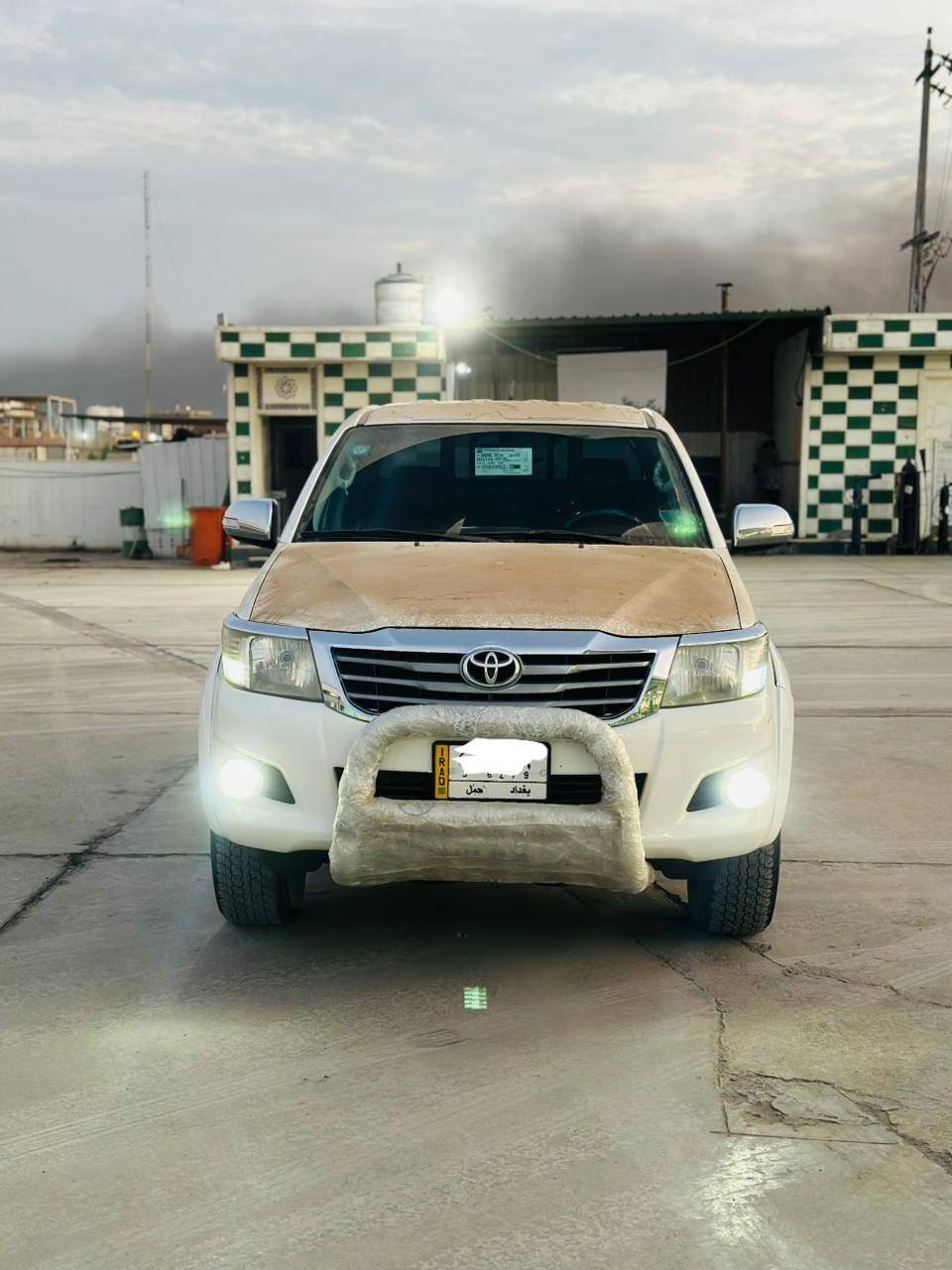 تيوتا هايلوكس ٢٠١٥ سعوديه ستينيه اوتوماتيك رقم بغداد مشروع وطني سنويه مجدده مكفوله كفاله عامه ماشيه ١٧٠ الف اصل تايرات شركه سبير مانازل سليفون قماره وبنيد شركه السعر ٢٦٥ وبيه مجال *********** المكان بابل القاسم لبيع او مراوس
