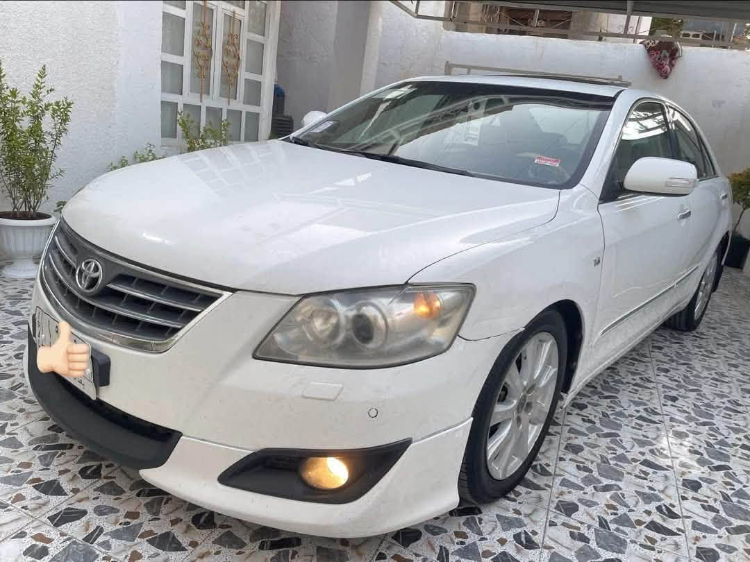 السلام عليكم للبيع تيوتا اريون 2009 خليجي قطعة وحده صبغ بدون دواخل الباقي بلادي
فئة كراند فول مواصفات واحد على واحد رقم بغداد تحويل مباشر محرك 6سلندر السياره مابيها كلوب ما يشتغل كلها شغاله 
بصمة ابواب وتشغيل دخول ذكي برده خلفيه كهرباء كشن جلد كهرباء فتحة سقف تبريد قطعتين تحكم ستيرن حساسات خلفي امامي زراك لايت مكان السياره بالرمادي 
السعر 93 بي مجال باقي التفاصيل اتصال 
***********
اعتذر عن البيع بالاقساط
ملاحظه بيها صفنه بسيطه ع الD ثواني وتمشي طبيعي تراي 200
