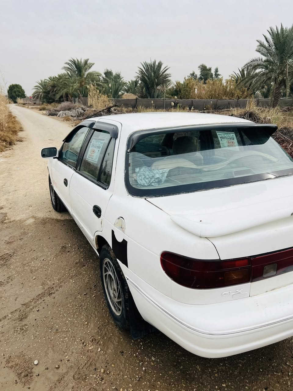 سلام عليكم كيا سيفا1993
مكينه مسكر اتماتيك
سياره بلاديه جديده بمعنه كلمه 
كير مكينه حداديه تايرات كله جديد 
رقم بغداد 
المكان بابل شوملي 
السعر ٣٥وبيه مجال 
الرقم ***********
