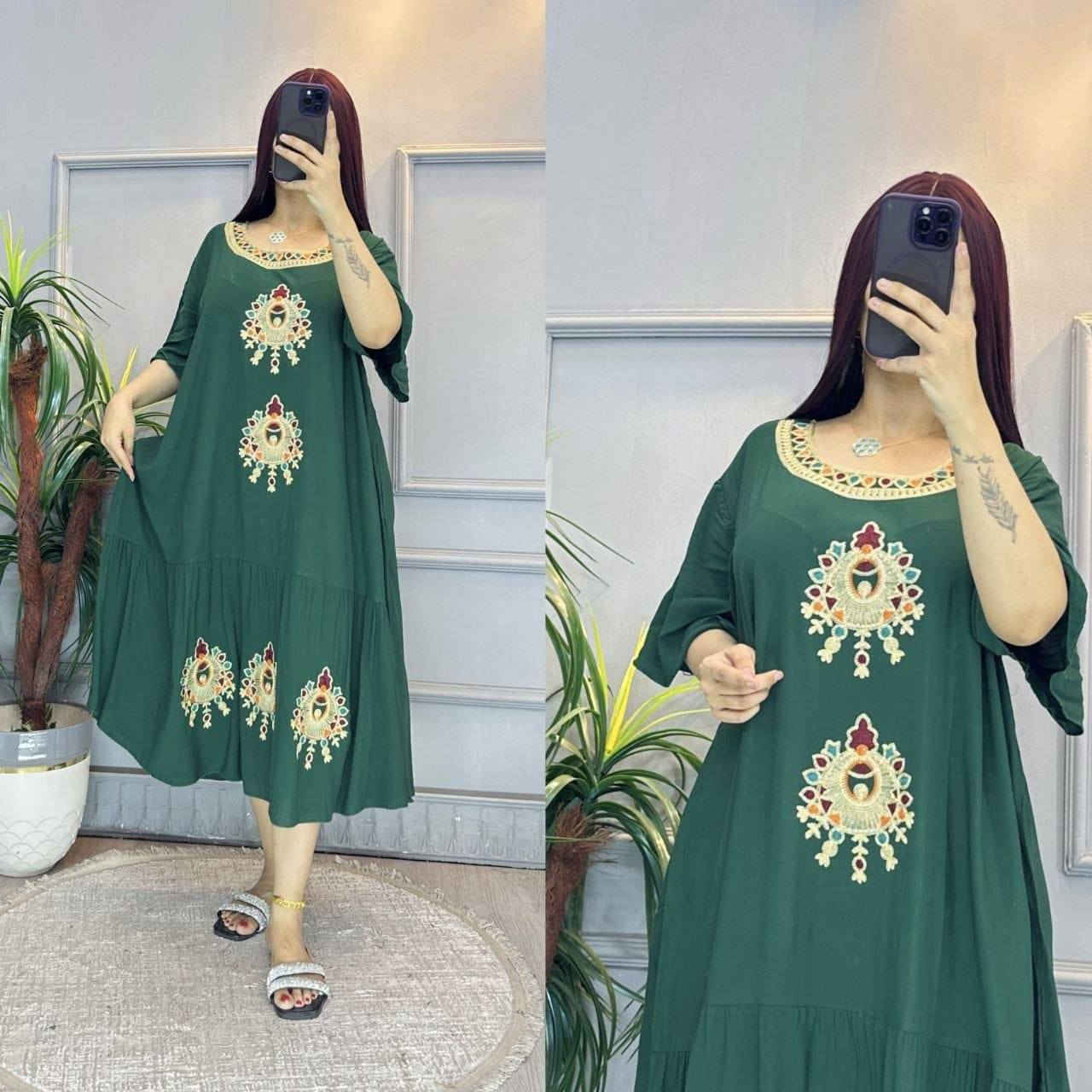 🚨 جملة فقط
دشداشة مطرز نسائي كشمير مكفول درجه اوله  

  قياسات 2XL - 3XL - 4XL -


**إذا كنت صاحب هذا الإعلان وتريد حذفه لأي سبب، رجاءا أرسل رسالة إلى الدعم الفني**