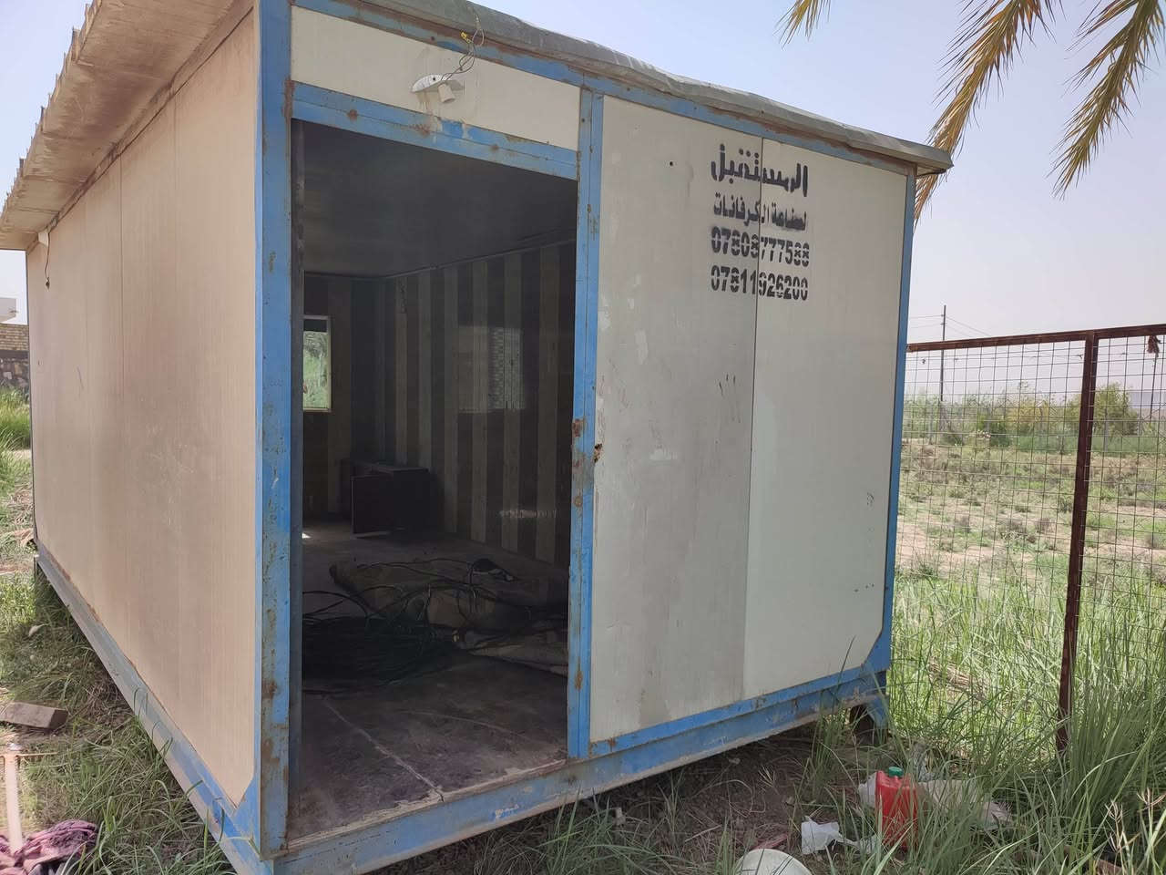 كرفان 3*6 مستعمل نظيف المكان كربلاء
***********
