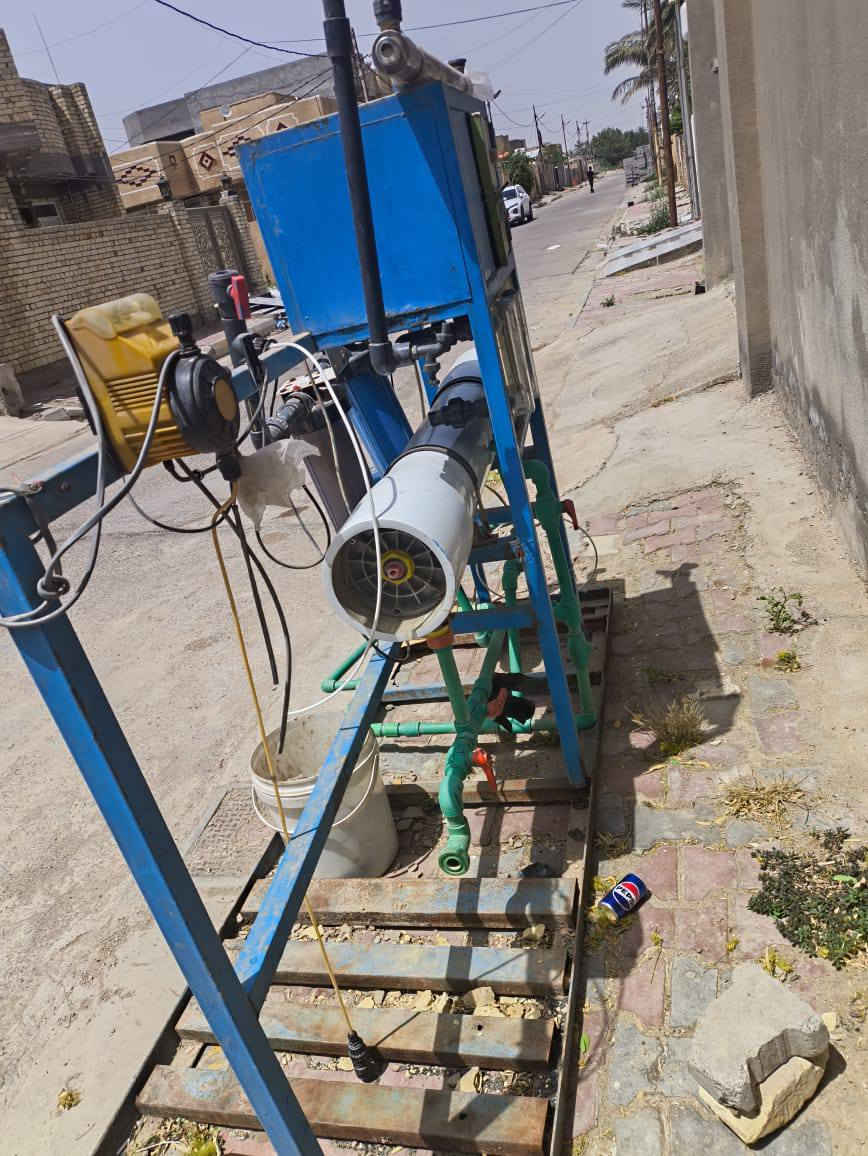 ياالله محطه واحد متر تحتاج فقط ترتيب كامله
مكمله 
ماطور عامودي يطالي بنتاكس 
ماطور طرحي يطالي بنتاكس 2ونص احصان
فزلات عدد 2حجم 14
محطه تحتاج صيانه بسيطه السعر مليون 
وبيه مجال لشراي مكاني واسط وعدي توصيل حسب الاتفاق 
***********
