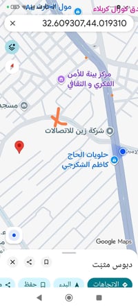 متوفر محل تجاري مساحة ٩٠ م تحته سرداب نفس المساحة وفوق المحل شقة للايج...