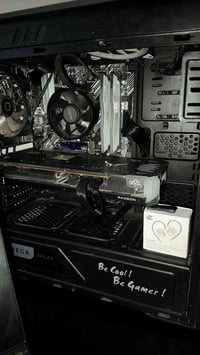 تحميعة للبيع   R5 3600  Rx6700xt red devil   M.B B450 m prime A-ii ارب...