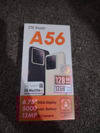 مبايل البيع A56 ذاكره 128 بطاريه 5000 رام 4+8 بل كرتون ما مفتوح سعر تص...