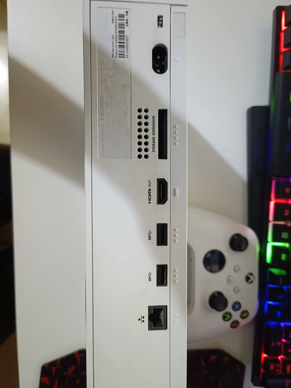 السلام عليكم
‏xbox series s مستعمل للبيع كامل ملحقات مع كارتونة و بطاريات شحن 
‏السعر قفل 330 الف موقعي البصرة وموجود توصيل 
‏للتواصل @kay1ir تلي


**إذا كنت صاحب هذا الإعلان وتريد حذفه لأي سبب، رجاءا أرسل رسالة إلى الدعم الفني**