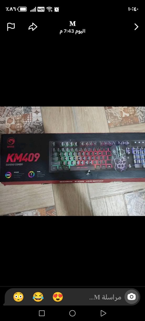 موجود XBOX ONE S 1TB وعدد 2 جوستك
و كت ماوس كيبورد كيمنك و حساب بي 
GTA5 
RED DEAD 2 
BLACK OPS 2 
MORTAL KOMBAT 11  كلهن ب 220 و بي مجال 
ملاحظه: توصيل فقط بغداد عندي
اذا بدون الماوس والكيبورد اب 200


**إذا كنت صاحب هذا الإعلان وتريد حذفه لأي سبب، رجاءا أرسل رسالة إلى الدعم الفني**