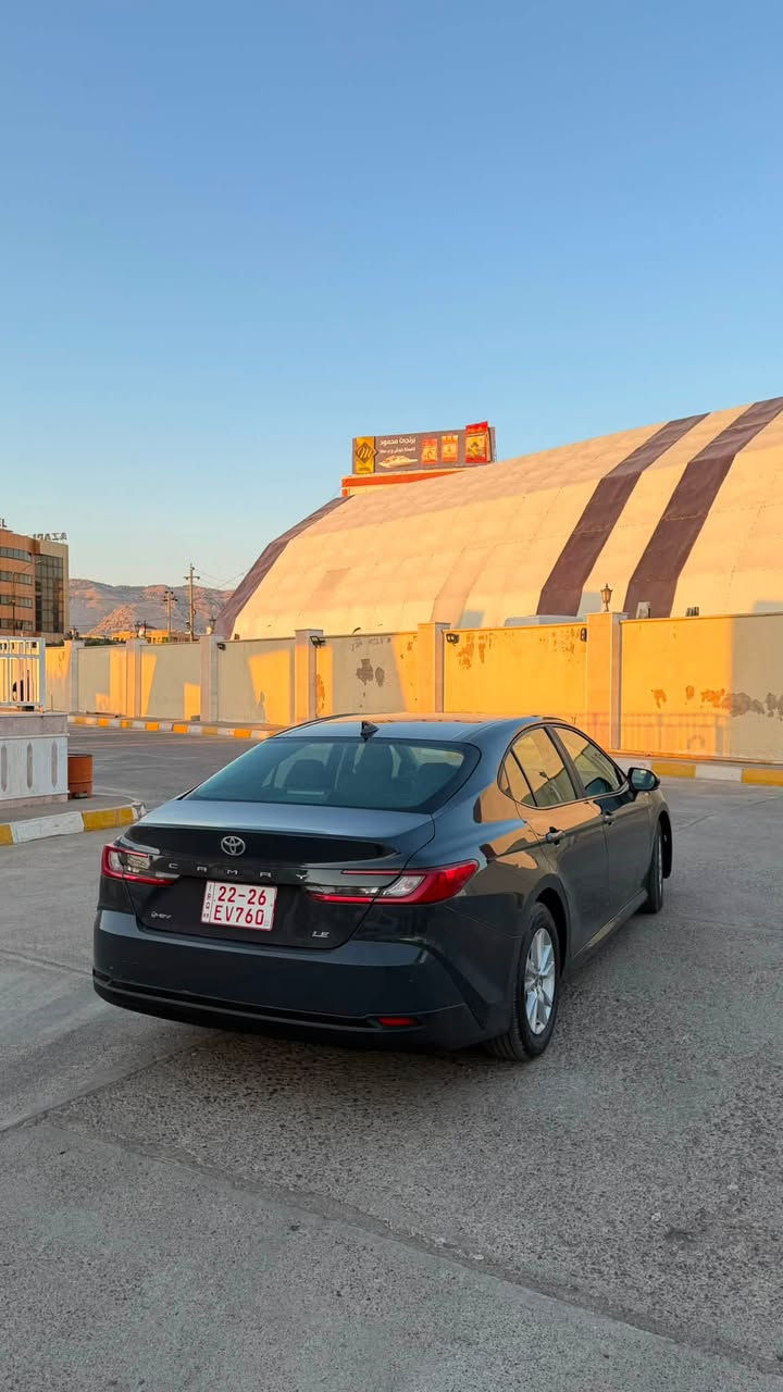 OYOTA CAMRY
موديل 2025 
مواصفات LE
ماشية 6000mile 

 رقم شاصي 4T1DAACK7SU615170

ســعـر 21,500$
مزيد معلومات عن سيارة ***********
