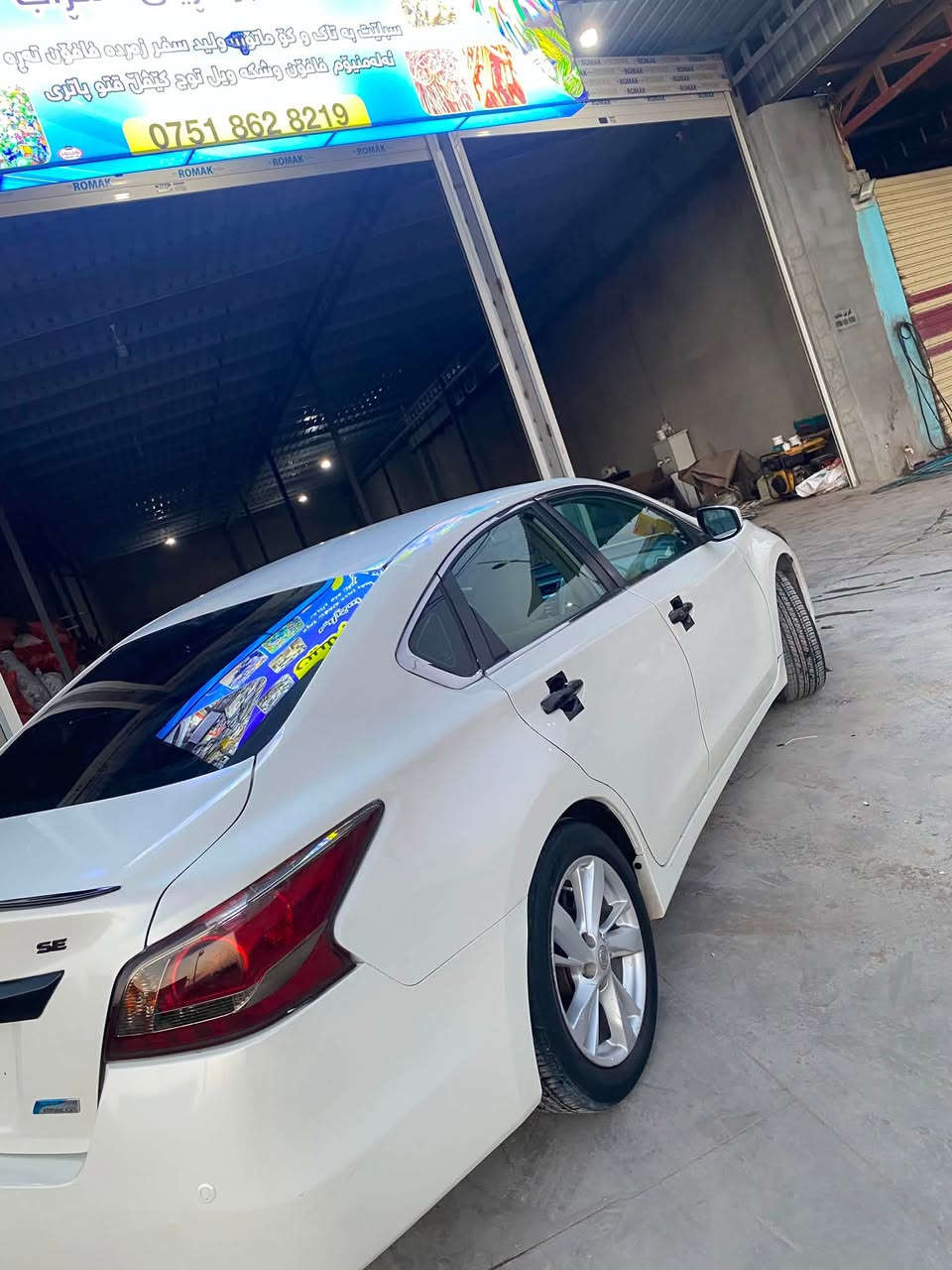 Nissan Altima 2014s بڕاوەئەمریکی.                         ‎ناوزەر چوارجام کارەبا ئاوێنە کارەبا شاشە کامێرا گێڕ و مەکینە بەشەرتی ١٠٠وەستا سحر ٥٨مەحامەلە شوێن ڕانیە چوارقوڕنە ***********واتساپ لەسەرە❤️
