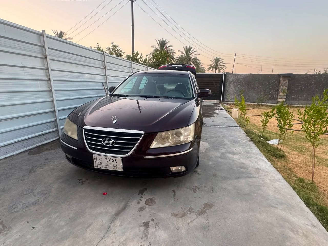 سوناتا 2006 امريكي رقم بغداد باسم جيراني محرك 6 سلندر 3300
ضرر بالهلال خلفي من امريكا مصبوغه عام جماليه محدثه 10 
اكو بدايه تكشير بالقماره السياره جاهزه محرك بي صوت راجز فقط اول ما تشغل 
تبريد ثلج كهربائيات كلهه شغاله صدر جديد  سنويه لل27 
مكاني بغداد ابي غريب خلف جوهره العدنان 
*********** 
***********
