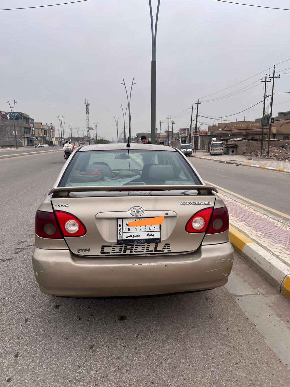 كورلا نحله ٢٠٠٨ بغداد
فقط جاملغ الأمامي من امريكا بدون دواخل فقط جاملغ

ايرباكات سليمه

مصبوغه حزام للجماليه وحاليا بيه جراد

تبريد شغال

كهربائيات كله شغاله على وضع الشركه

أعلى مواصفات بالنحله مثبت سرعه دشبول ليزري

ماشيه ٢٧٢ الف

السعر ٨٥
بأسمي شرط تحويل ثاني يوم 

المكان الفلوجة/// ممتواجد على الفيس

***********
