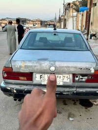 بي أم حجم 735 موديل 1991بلادي مكينه وكير كفاله تخم  تاير حداديه جاهزه ...